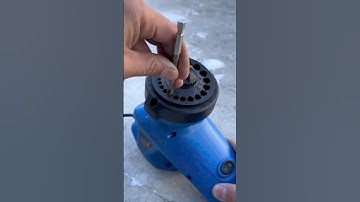 How to Sharpen Drill Bits Easily | Drill Bit Sharpener Tool in Action! #shorts