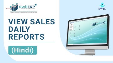 How to View Sales Daily Reports in SwilERP Software | Daily Sales Report (DSR) for Pharmacy Store