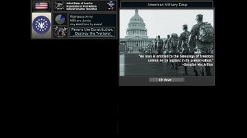 TNO Custom Super Event: US Military Coup
