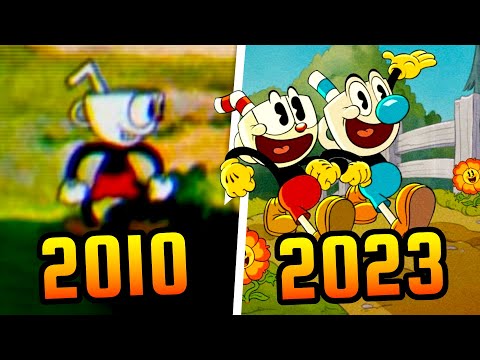 Evolution of Cuphead 2010-2023