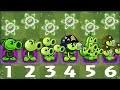 Pvz 2 challenge  all peashooters level 1 vs hamster ball gargantuar  who s best plant