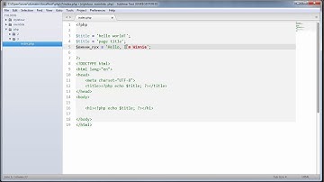 3  PHP переменные и константы