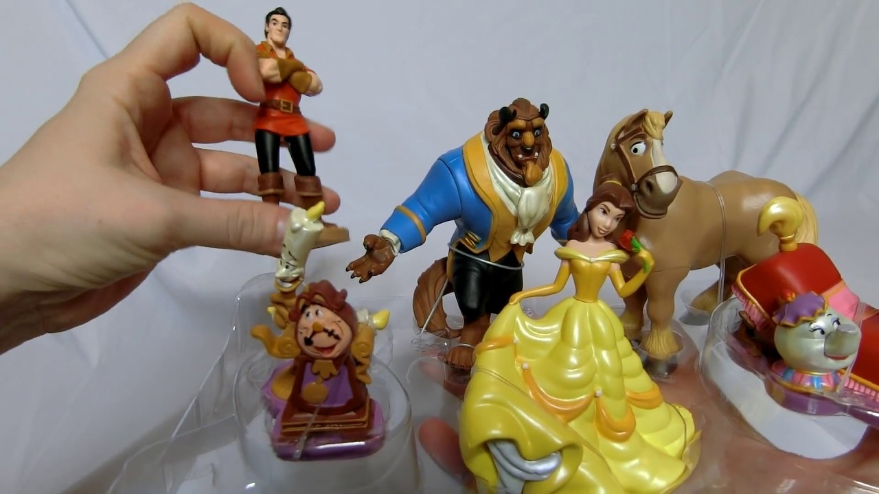 Disney Store Beauty And The Beast Figurine Review Cake Topper Youtube