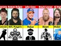 Wwe superstars their first job before wrestling