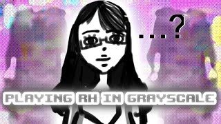 Playing Royale High.. BUT IN GRAYSCALE ⁉️