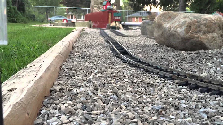 Lgb Amtrak on my garden railroad