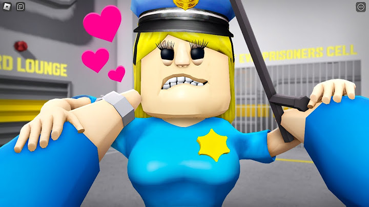 BARRY WOMAN LOVE in BARRY'S PRISON RUN! New Scary Obby (#Roblox)
