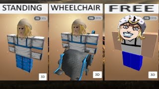 HOW TO MAKE JOHNNY JOESTAR IN ROBLOX!!!! 