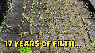 "Can You Clean This For Us We Made A MISTAKE!" Pressure Washing This Dirty Block Paving And Patio!
