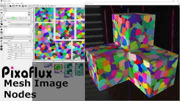 PixaFlux - Mesh Image Nodes - Create Surface Textures