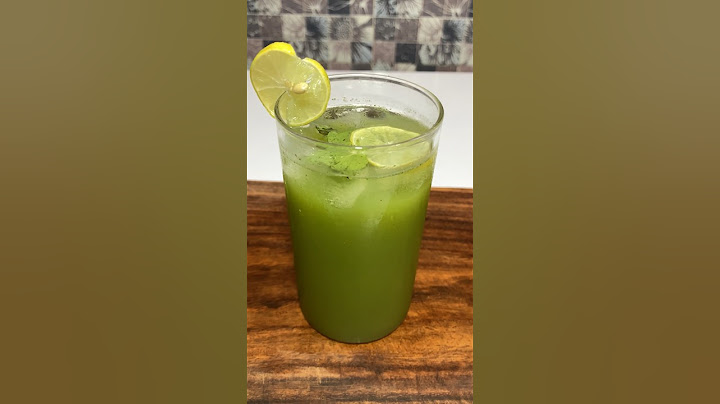 Pudina🌿 Sharbat 👌🏻😍😇🍸#recipe #shorts