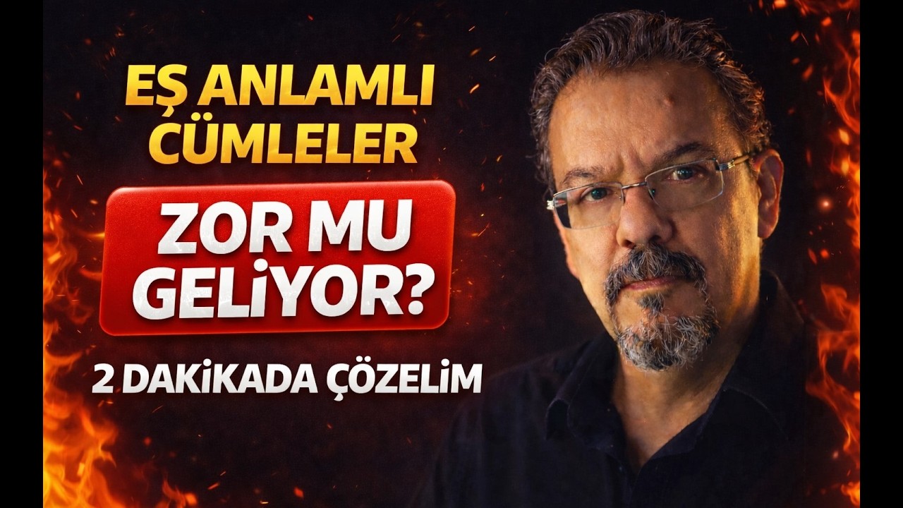 YDS Eş Anlamlı Cümle Soruları – 4 Restatement İpucu