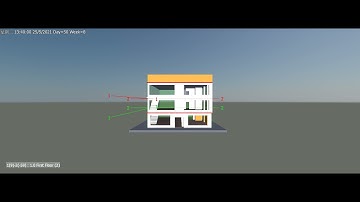 [Naviswork 2022] 4D simulation of a house