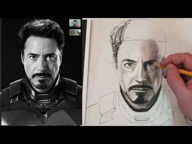 Sketch of Ironman & Tony Stark #ironman #tonystark #drawing #sketch  #robertdowneyjr #art #pencildrawing #myfavou… | Ironman sketch, Tony stark  art, Iron man drawing