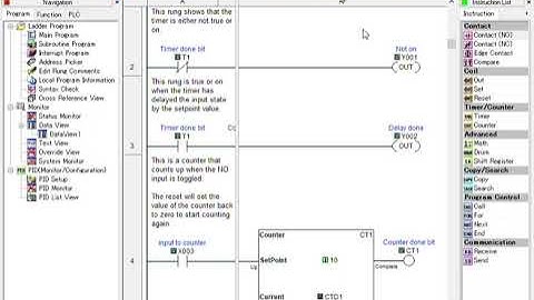 CLICK Programming Software Version 2 51   Drive control for AB PF4M.