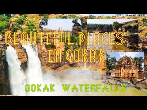 Tourist Places to visit in Gokak | gokak waterfalls | gokak falls