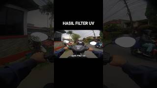 Hasil pakai Optic Filter UV camera GoPro Hero 3+