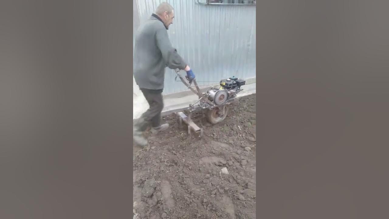 Мотоблок на одному колесі - YouTube