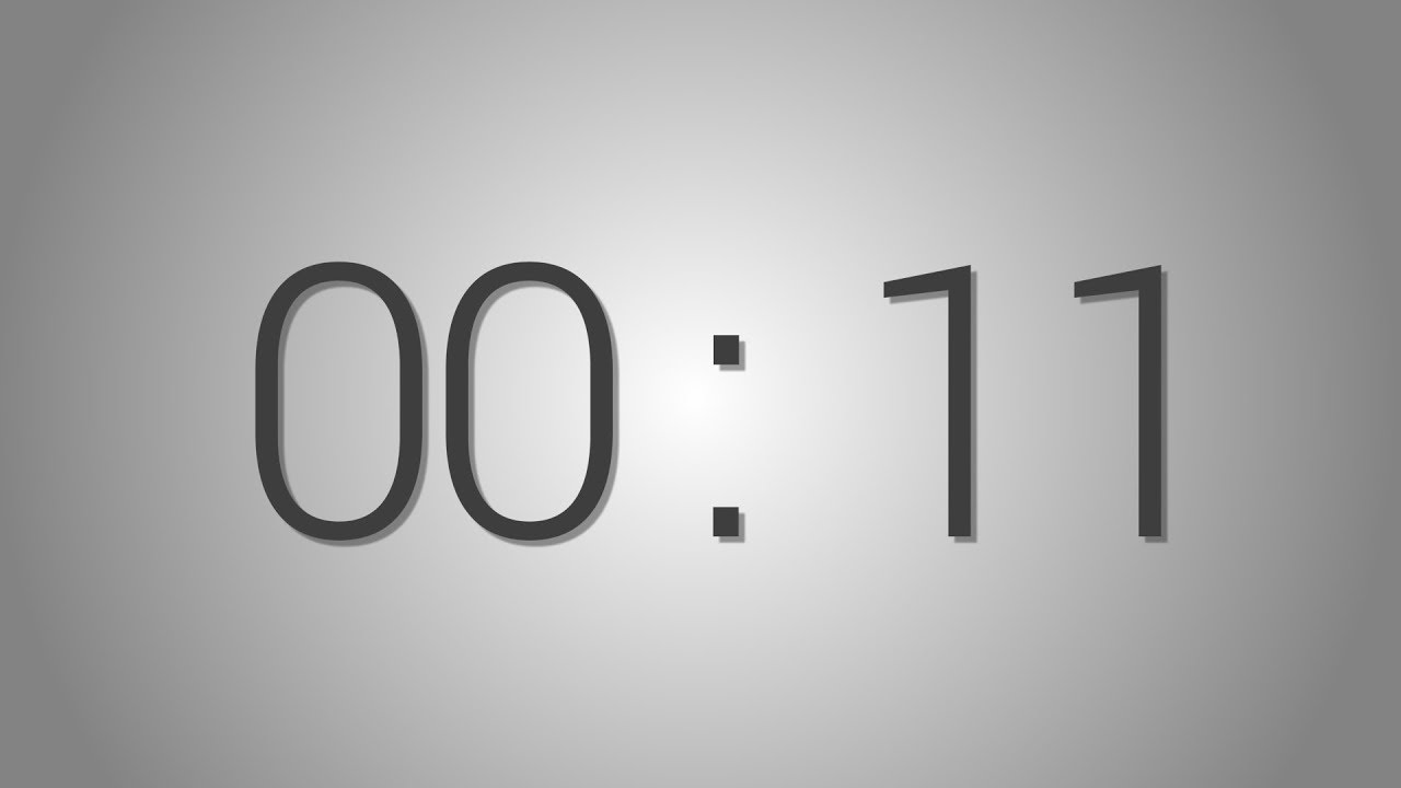 11 Seconds countdown Timer 5 beep at the end Simple Timer (eleven