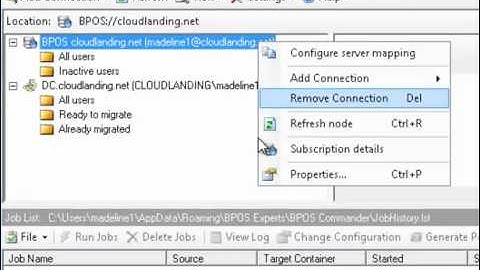 BPOS Commander Video Tutorial: User Account Administration