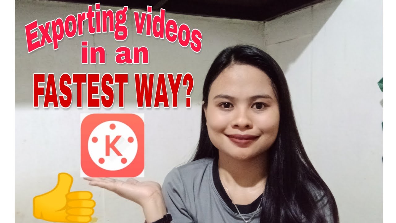 How To Export Videos From Kinemaster In Fastest Way | Super Legit!