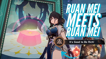 what happens if ruan mei meets ruan mei in the simulated universe? | Honkai: Star Rail