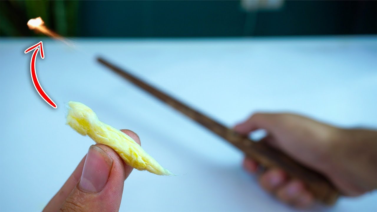 How to Make Flash Paper - Magic Trick Fireballs (Nitrocellulose