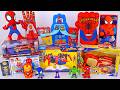 Marvel Spiderman Toys Unboxing Review | Iron Man Infinity Gauntlet vs Amazing Friends City Track