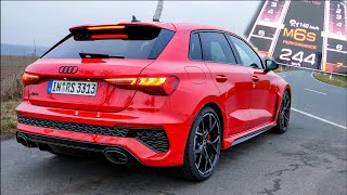 Audi RS3 2022 года 🔥| Лаунч-контроль 0-100 км/ч и ускорение 100-200 км/ч🏁 | от Automann в 4K