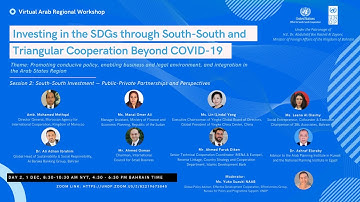 Day 2 - Virtual Arab Regional Workshop: Investing in the SDGs through SSC & TrC Beyond COVID