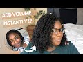 ADD INSTANT VOLUME TO THIN SISTERLOCKS WITH THIS EASY HACK !!! | ** BRAIDOUT 2020 !