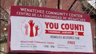 Homeless count reveals steady five-year average in Wenatchee Valley, growth in Grant County