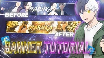 How To Make Anime Banner On Ibispaint Tutorial | JYNTZ