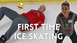 FIRST TIME ICE SKATING EVER! Latinos try Ice Skating and FAIL