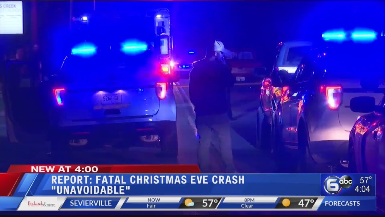 Fatal Christmas Eve crash "unavoidable" - YouTube