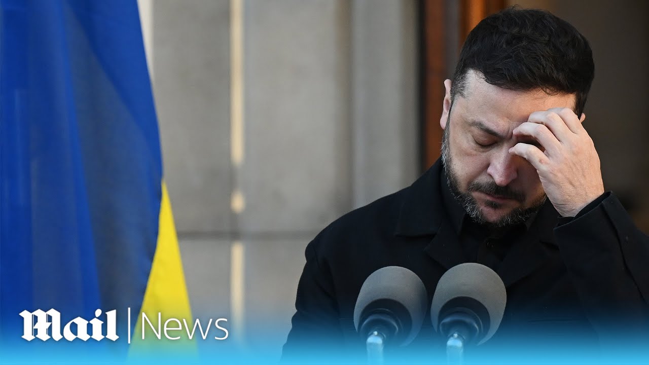 LIVE: Zelensky arrives at Downing Street for talks on Ukraine peace plan