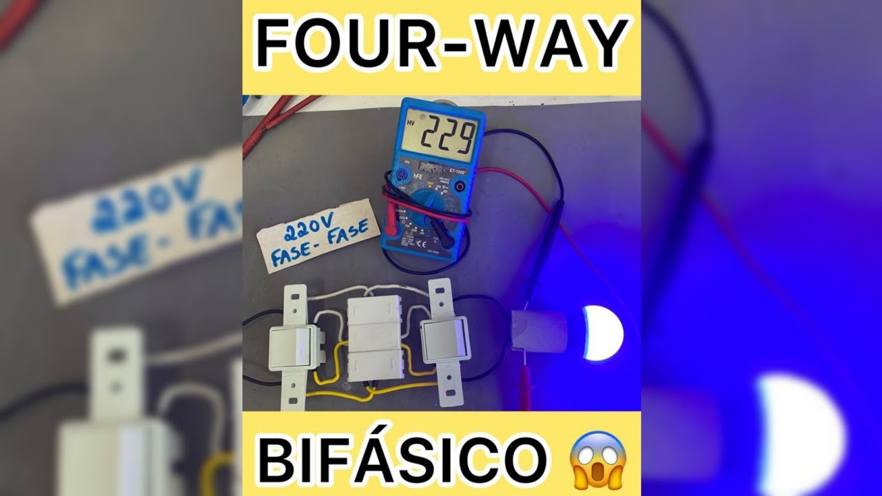 Segredo Da Elétrica!! Four WAY – Bifásico