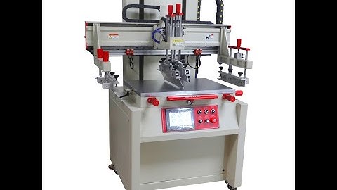 High speed hot selling low cost Flat screen printing machine