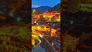 Furong Town Scenic Area Yongshun County Hunan Province china chinatravel