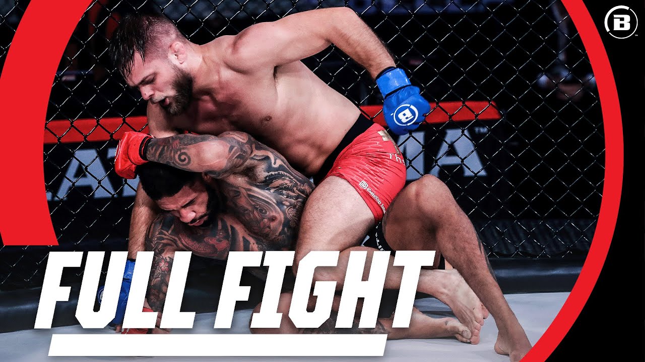 Full Fight Mads Burnell vs Saul Rogers Bellator 257