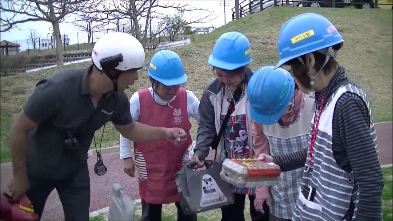 02 2016年度第3回石川三育保育園地震・津波避難訓練