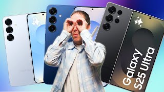 Discover The All New Samsung Galaxy S25, S25 And S25 Ultra