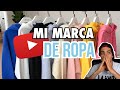 Así creé mi MARCA DE ROPA ¡NO HAGAS ESTO! 😱 l STORYTIME