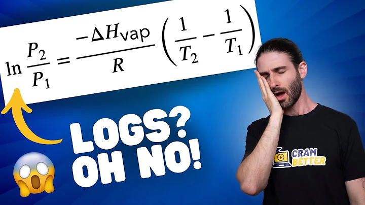 Clausius-Clapeyron Equation Explanation w/ Example — Chemistry 1