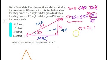 Day 11 Review (2) Using Sine, Cosine and Tangent to Solve Problems