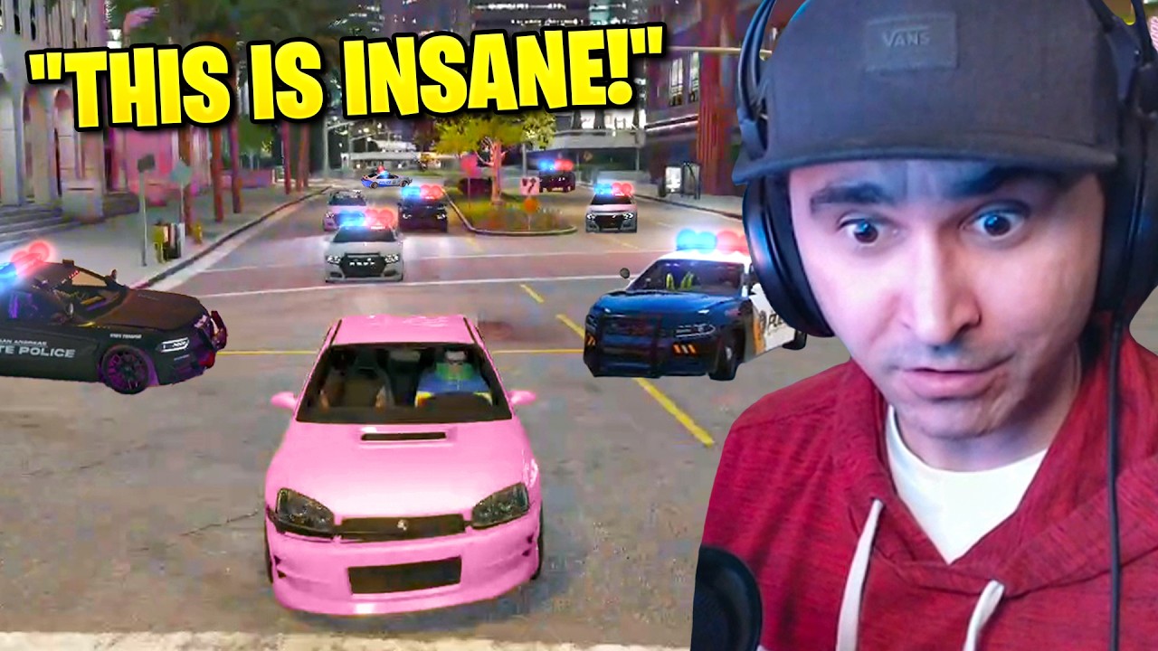 Summit1g's CRAZIEST Cop Chase on NEW Brazil Server | GTA 5 ProdigyRP