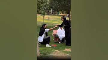 فقط قیافع پیر زنا Shorts دوربین مخفی 