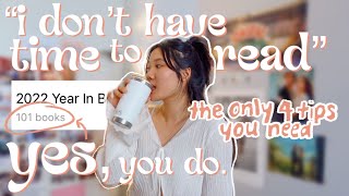 how i read 100 books a year as a grad student with several jobs and no free time 📚 *PRACTICAL tips*