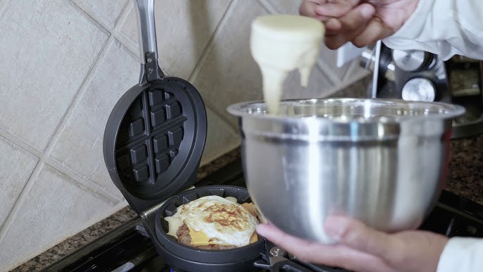 Cast Iron Stuffed Waffle Iron