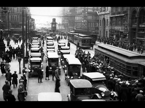 America In The 1910s \u0026 1920s - Footage Only - HD